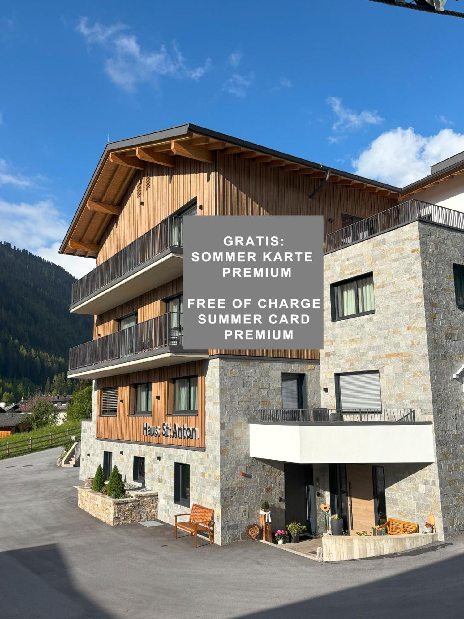 Haus St Anton - Incl Gratis Premium Sommerkarte Санкт Антон ам Арлберг Екстериор снимка